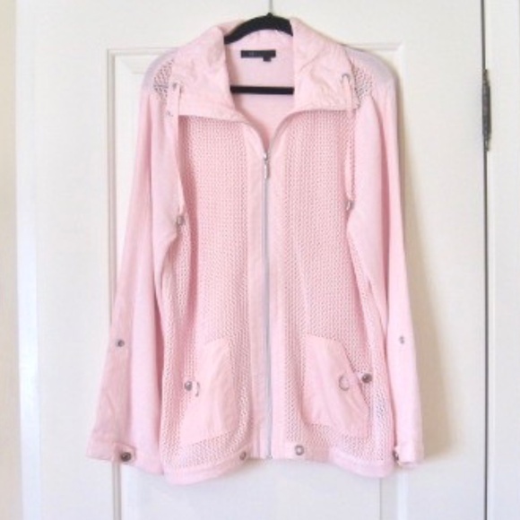 Orly Jackets & Blazers - Orly Open Knit Jacket